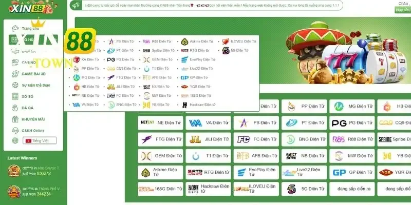 Khám Phá Kho Game Nổ Hũ Đa Dạng Tại Xin88