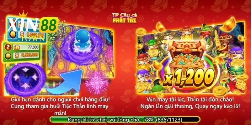Tp Câu Cá Phát Tài Xin88 - Game Bắn Cá Đổi Thưởng Siêu Hot 2 Khám phá đại dương rực rỡ cùng TP Câu Cá Phát Tài